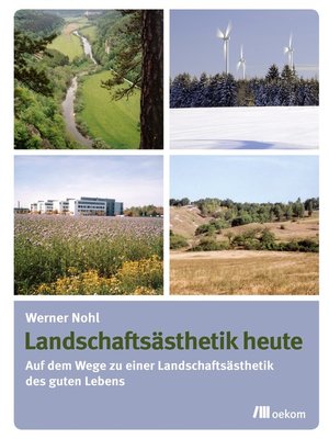 cover image of Landschaftsästhetik heute